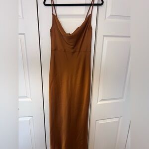 Taylor Copper Midi Dress